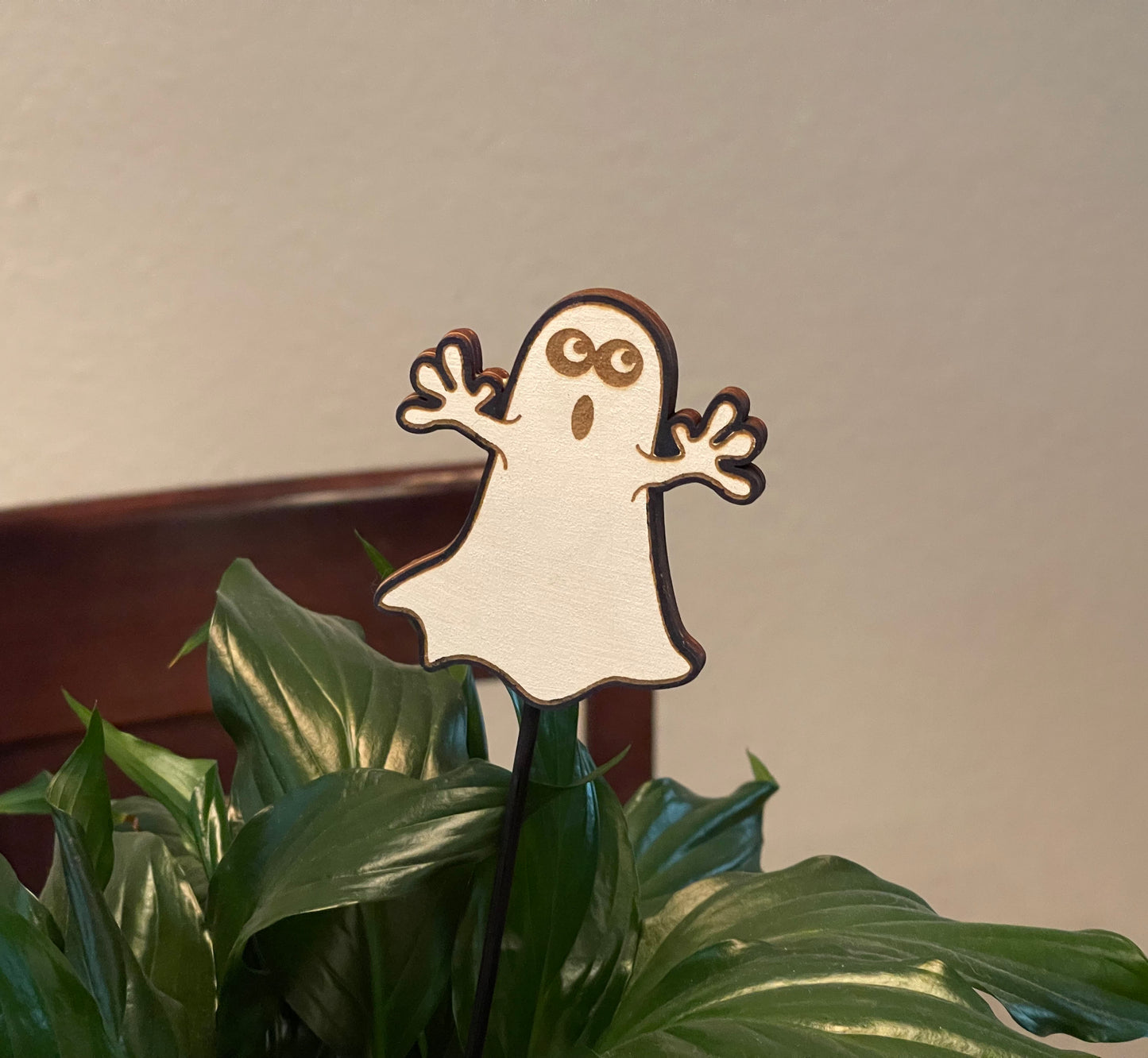 Boo Ghost Plant Decorator