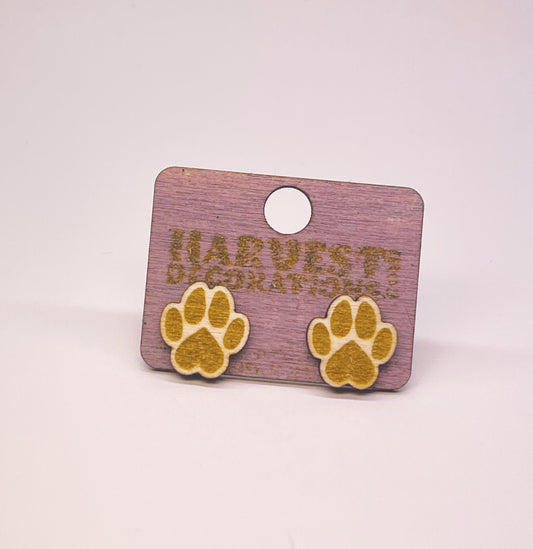 Puppy Paws Stud Earrings